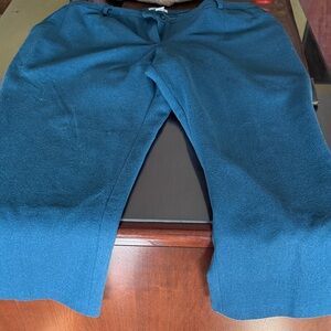 Jessica London Teal Buttoned Pants